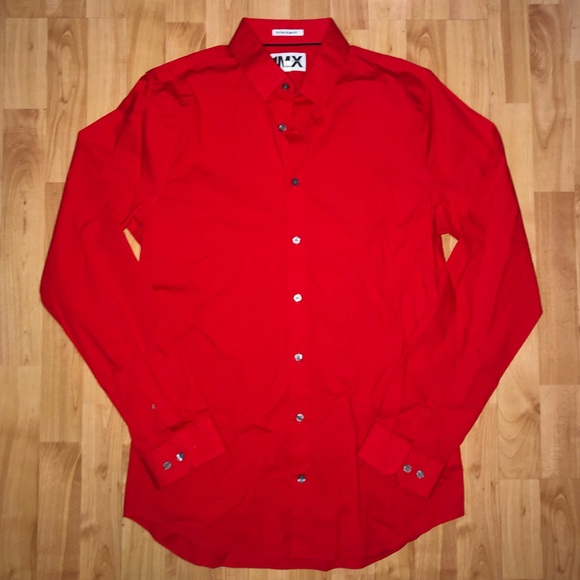 EXPRESS - Men’s Button Down Dress Shirt - Picture 1 of 3